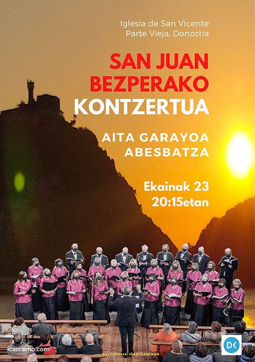 Concierto víspera de San Juan Aita Garayoa 2022